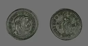 Coin Portraying Emperor Diocletian, 302-303. Creator: Unknown