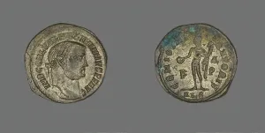 As (Coin) Portraying Emperor Galerius, 305-311. Creator: Unknown