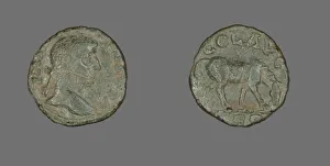 Gallienus Prints: Coin Portraying Emperor Gallienus, 253-268. Creator: Unknown