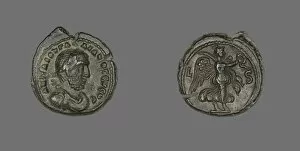 Billon Gallery: Coin Portraying Emperor Gallienus, 253-260. Creator: Unknown