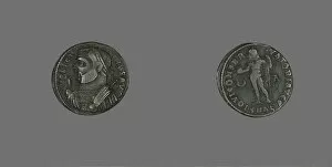 Paganism Collection: Coin Portraying Emperor Licinius, 307-324. Creator: Unknown
