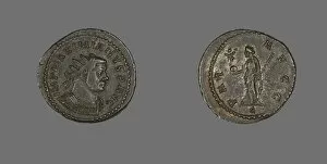 Coin Portraying Emperor Marcus Aurelius Valerius Maximianus (Maximian or Maximianus I)