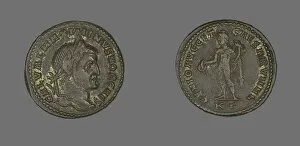 Coin Portraying Emperor Maximinus, 305-309. Creator: Unknown