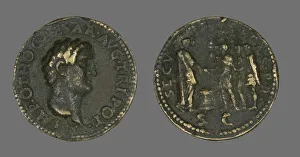 Coin Portraying Emperor Otho, 69. Creator: Unknown