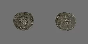 Coin Portraying Emperor Tetricus II, after 267. Creator: Unknown
