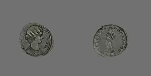 Coin Portraying Empress Fausta, 324-325. Creator: Unknown