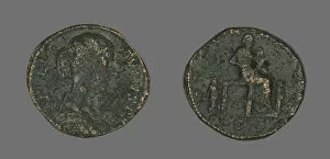 Coin Portraying Empress Lucilla, 164-169. Creator: Unknown