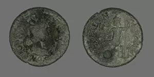 Coin Portraying Empress Salonina, 254-268. Creator: Unknown