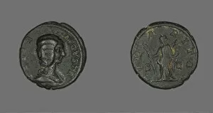 Coin Portraying Julia, before 217. Creator: Unknown