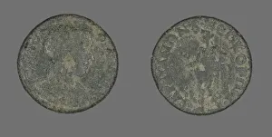 Philip Ii Prints: Coin Portraying King Philip II, 244-249. Creator: Unknown