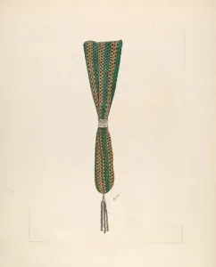 Money Bag Prints: Coin Purse, c. 1938. Creator: Ray Price