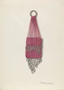Buergerniss Carl Prints: Coin Purse, c. 1941. Creator: Carl Buergerniss