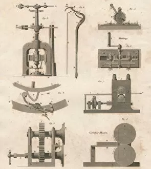 Coining - Machines used in the Mint, 1818