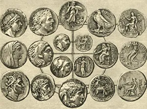 Coins of the Macedonian Sovereigns of Syria and Egypt, 1890. Creator: Unknown