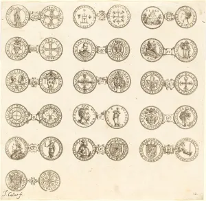 Coins [plate 10]. Creator: Jacques Callot