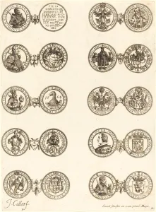 Coins [plate 4]. Creator: Jacques Callot
