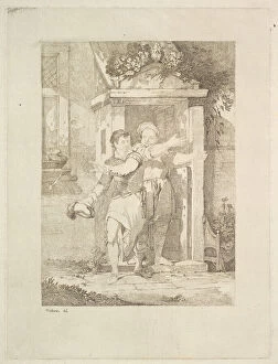 Geoffrey Gallery: The Coke and Perkin (The Cooks Tale, Chaucers Canterbury Tales), late 18th century