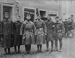 Muddy Prints: Col Chas. R. Howland & staff, 3 Dec 1918