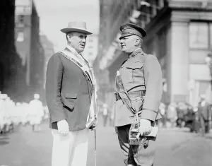 Republican Prints: Col. E.C. Young, Col. Milton J. Forman, Chicago, 1916. Creator: Bain News Service
