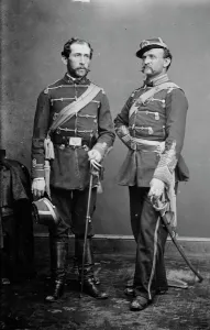 Siblings Prints: Col. F. G. (left) D Utassy & Brother, between 1855 and 1865. Creator: Unknown