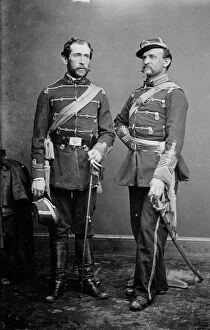 Uniforms Gallery: Col. F.G. (left) D Utassy & Brother, between 1855 and 1865. Creator: Unknown