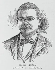 Newspaper Editor Prints: Col. Jas. H. Deveaux; Collector of Customs