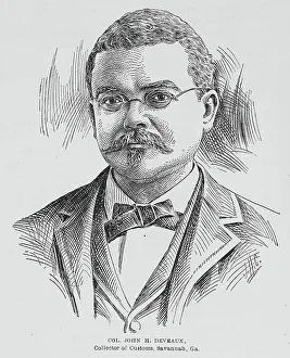 Customs Officer Prints: Col. John H. Deveaux, collector of customs, Savannah, Ga. (1899?). Creator: Unknown
