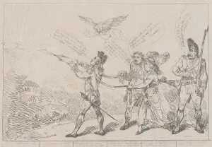 Syringe Prints: [Col. Topham Endeavouring, With His Squirt, to Extinguish the Genius of Holma
