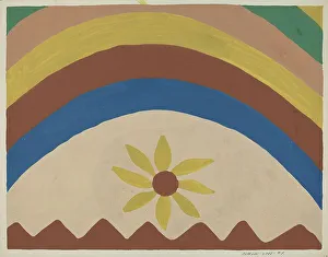 Colcha Prints: Colcha, 1935/1942. Creator: Majel G. Claflin