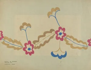 Colcha Prints: Colcha, 1935/1942. Creator: Majel G. Claflin