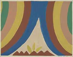 Colcha Prints: Colcha, 1935/1942. Creator: Majel G. Claflin