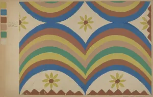 Colcha Prints: Colcha, 1935/1942. Creator: Majel G. Claflin