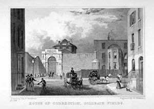 Th Shepherd Prints: Cold Bath Fields Prison, Finsbury, London, 1830. Artist: W Watkins