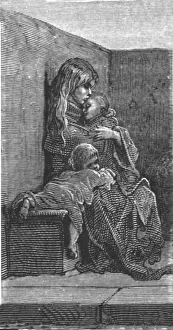 Blanchard Jerrold Prints: A Cold Resting Place, 1872. Creator: Gustave Doré