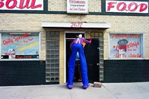 Stilts Prints: Colemans Soul Food, 2622 Welton Street, Denver, CO. Creator: Chris Suspect