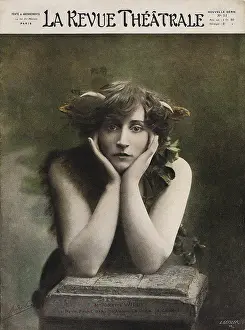 Colette as Le Petit Faune in Le Desir, La Chimere et l'Amour at Theatre des Mathurins, 1906