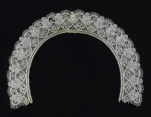 Belgium Gallery: Collar, Belgium, 1850s / 60s. Creator: Unknown