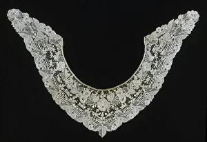 Belgium Gallery: Collar, Belgium, 1860s. Creator: Unknown