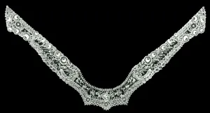 Belgium Gallery: Collar, Belgium, 1880s / 90s. Creator: Unknown