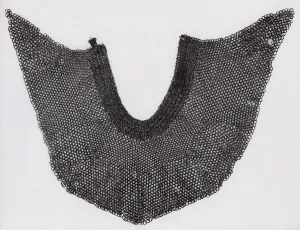 Chainmail Prints: Collar of Mail, Europe, late 15th century. Creator: Unknown