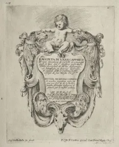 Collection of Various Caprices and New Designs of Cartouches and Ornaments: No 1, Title Page