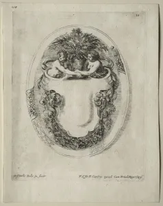 Collection of Various Caprices and New Designs of Cartouches and Ornaments: No 10