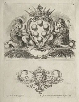 Collection of Various Caprices and New Designs of Cartouches and Ornaments: No. 6