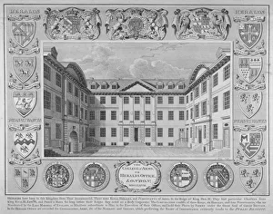 Heralds College Prints: College of Arms, City of London, 1768. Artist: William Sherwin