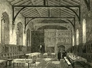 Beams Gallery: The College Hall, (1881). Creator: Unknown