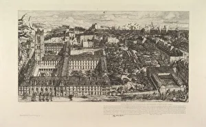 College Prints: College Henri IV (ou Lycee Napoleon), 1863-64. Creator: Charles Meryon