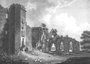 The College of Lincluden, Dumfries, Scotland, c1782. Artists: William Byrne, Thomas Medland