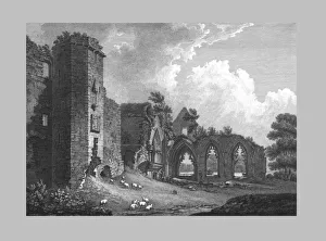 Byrne Prints: The College of Lincluden, Dumfries