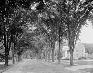 College Street (Sigma Phi), Burlington, Vt. c.between 1910 and 1920. Creator: Unknown
