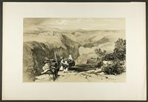 Ravine Prints: Collepardo, 1841. Creator: Edward Lear